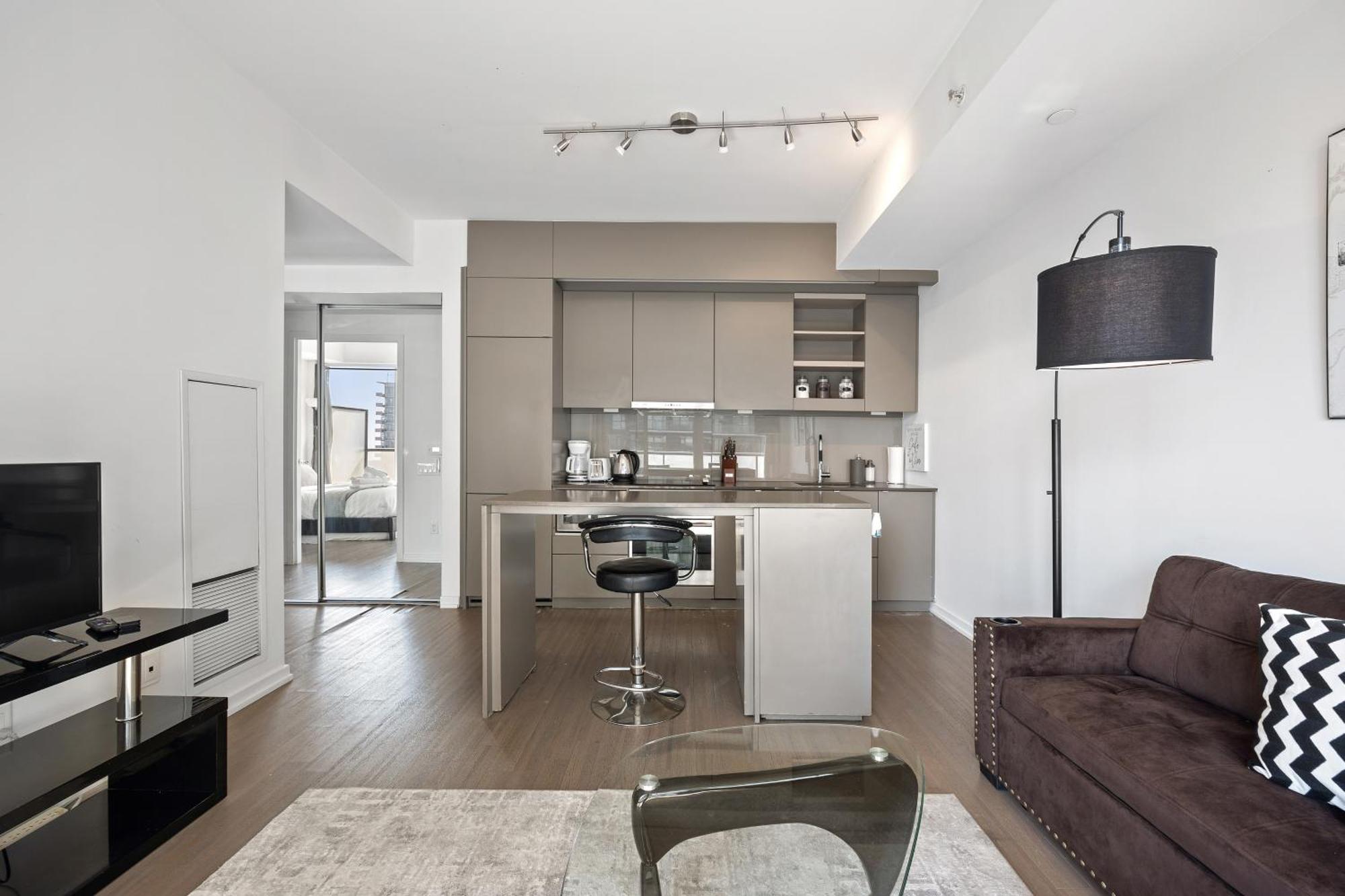 Trendy 1Bedroom Downtown Toronto Condo Exterior foto
